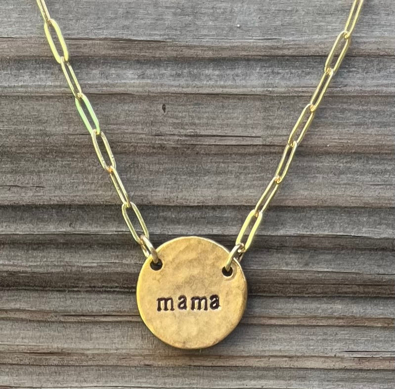 Mighty Message Necklace - Mama