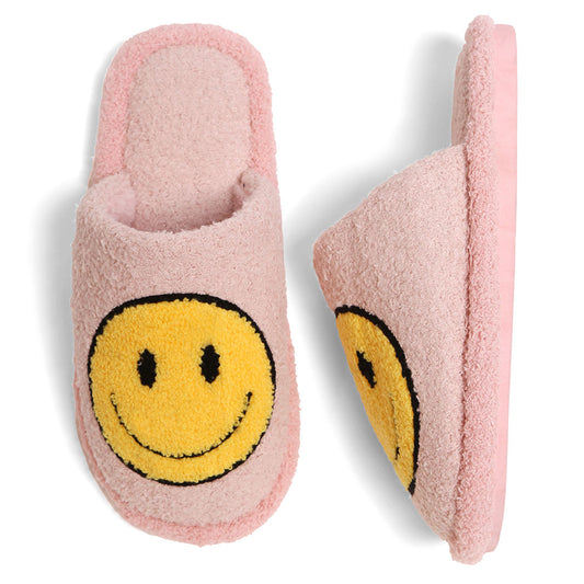 Sunny Side Slides in Pink - house Shoes