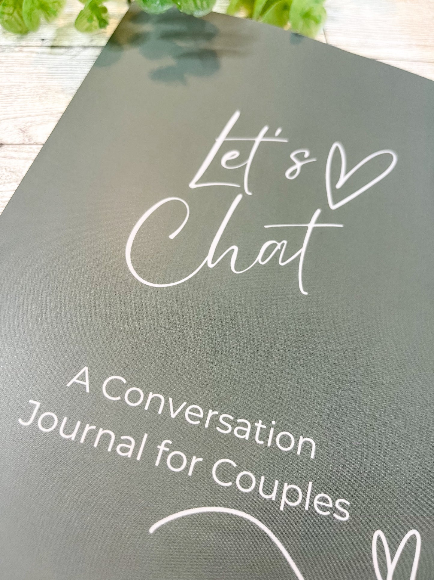 Conversation Journal for Couples