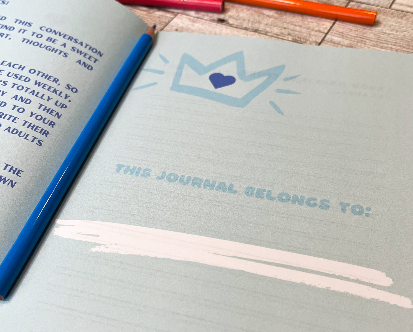 Conversation Journal About Faith for Kids and Adults - 7 - 12 + Adult