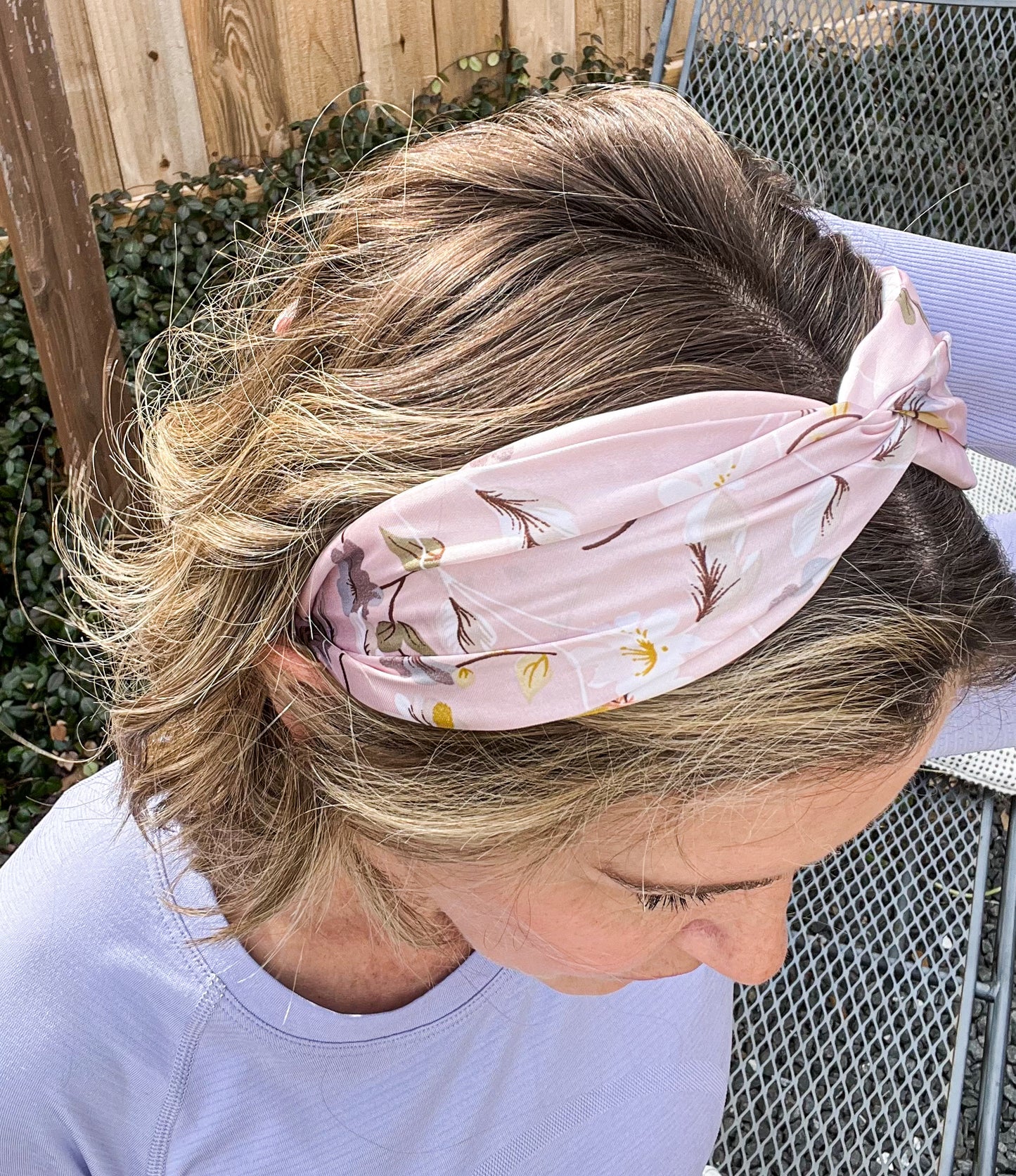 Pretty in Pink Floral Headband